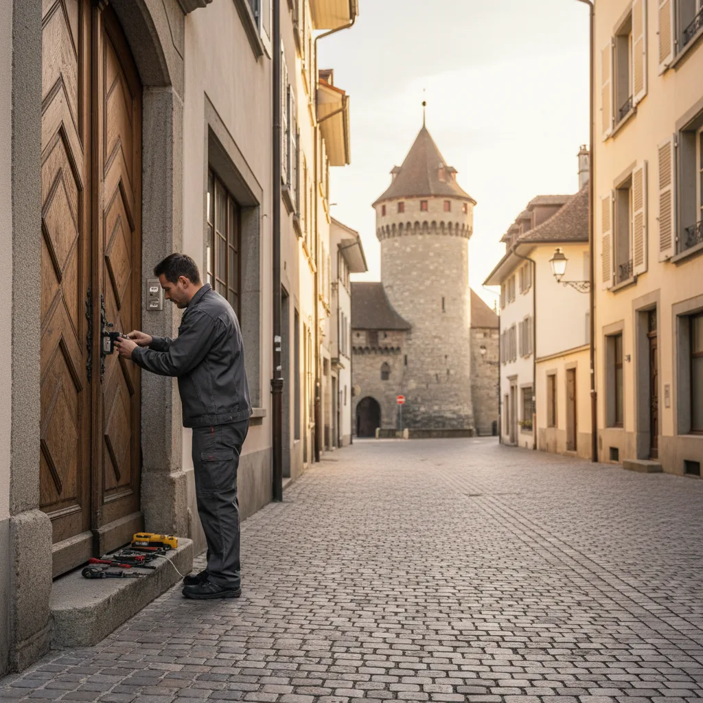 Serrurier Morges 24 24/7 - Ouverture porte, remplacement serrure, blindage